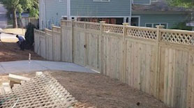 Custom Wood Fence